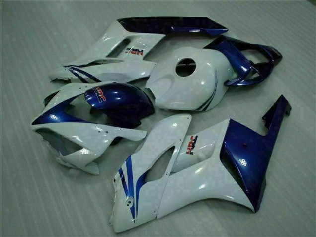 Best 2004-2005 White Blue Honda CBR1000RR Motor Bike Fairings