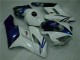 Best 2004-2005 White Blue Honda CBR1000RR Motor Bike Fairings
