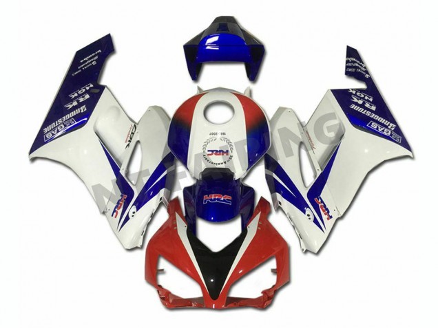 Best 2004-2005 White Blue Red Honda CBR1000RR Moto Fairings