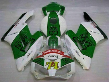 Best 2004-2005 Green White Honda CBR1000RR Motorcycle Fairing