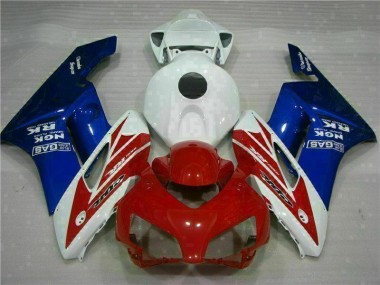 Best 2004-2005 Red Blue Honda CBR1000RR Bike Fairing