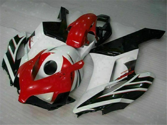 Best 2004-2005 Red White Honda CBR1000RR Bike Fairing Kit