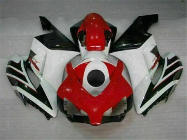 Best 2004-2005 Red White Honda CBR1000RR Bike Fairing Kit