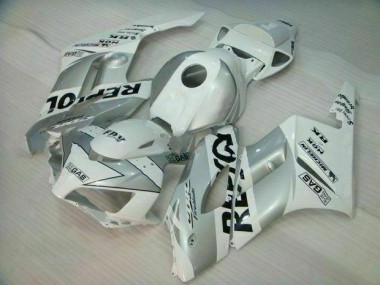 Best 2004-2005 Silver White Repsol Honda CBR1000RR Motor Fairings
