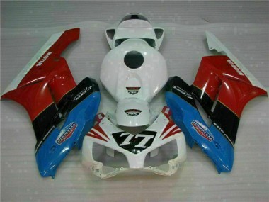 Best 2004-2005 White Red 77 Honda CBR1000RR Motorcycle Fairing Kits
