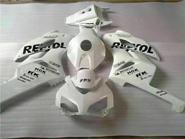Best 2004-2005 White Black Repsol Honda CBR1000RR Motorcycle Fairing Kit