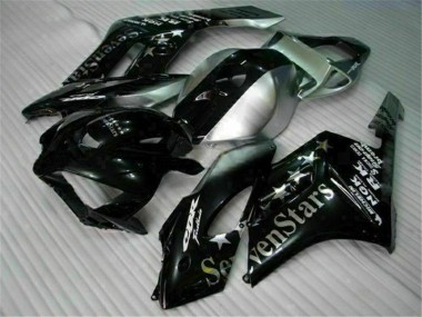 Best 2004-2005 Black SevenStars Honda CBR1000RR Bike Fairings