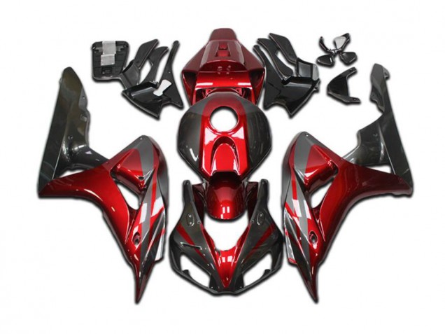 Best 2004-2005 Candy Red Grey Black Honda CBR1000RR Bike Fairings