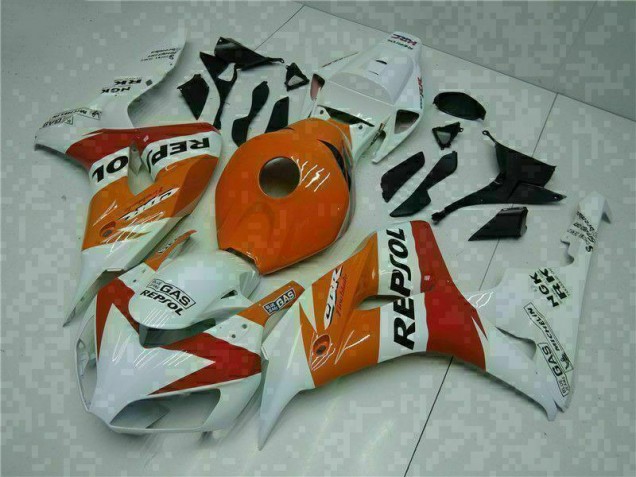 Best 2004-2005 Orange White Repsol Honda CBR1000RR Motorbike Fairing