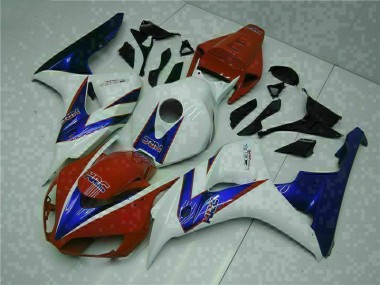 Best 2004-2005 Red White Honda CBR1000RR Replacement Motorcycle Fairings