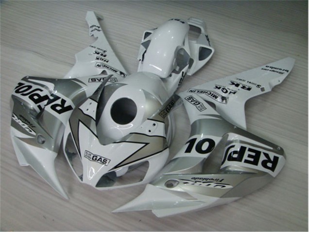 Best 2004-2005 White Silver Black Repsol Honda CBR1000RR Replacement Fairings Best 2004-2005 White Silver Black Repsol Honda CBR1000RR Replacement Fairings
