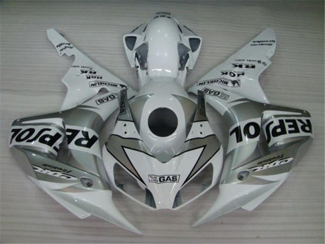 Best 2004-2005 White Silver Black Repsol Honda CBR1000RR Replacement Fairings Best 2004-2005 White Silver Black Repsol Honda CBR1000RR Replacement Fairings