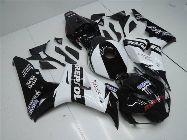 Best 2004-2005 White Repsol Black Honda CBR1000RR Motor Fairings