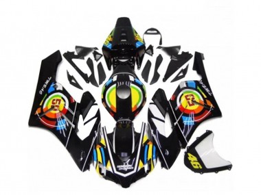 Best 2004-2005 Black Honda CBR1000RR Motorcycle Fairings Kits