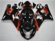 Best 2004-2005 Orange Black Suzuki GSXR 600/750 Motor Bike Fairings Best 2004-2005 Orange Black Suzuki GSXR 600/750 Motor Bike Fairings