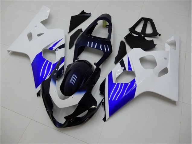 Best 2004-2005 White Blue Suzuki GSXR 600/750 Replacement Motorcycle Fairings Best 2004-2005 White Blue Suzuki GSXR 600/750 Replacement Motorcycle Fairings