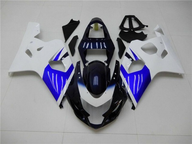 Best 2004-2005 White Blue Suzuki GSXR 600/750 Replacement Motorcycle Fairings Best 2004-2005 White Blue Suzuki GSXR 600/750 Replacement Motorcycle Fairings