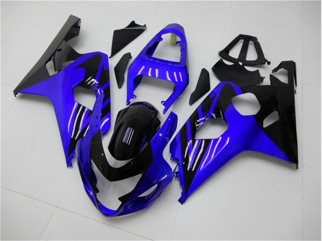 Best 2004-2005 Blue Black Suzuki GSXR 600/750 Motorcycle Fairings Kits Best 2004-2005 Blue Black Suzuki GSXR 600/750 Motorcycle Fairings Kits