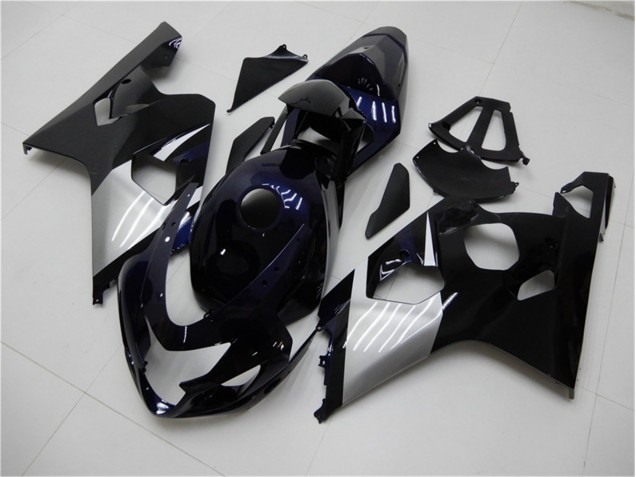Best 2004-2005 Blue Silver Suzuki GSXR 600/750 Replacement Fairings Best 2004-2005 Blue Silver Suzuki GSXR 600/750 Replacement Fairings