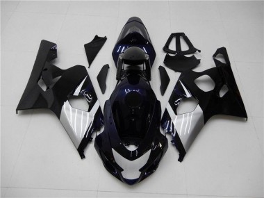 Best 2004-2005 Blue Silver Suzuki GSXR 600/750 Replacement Fairings