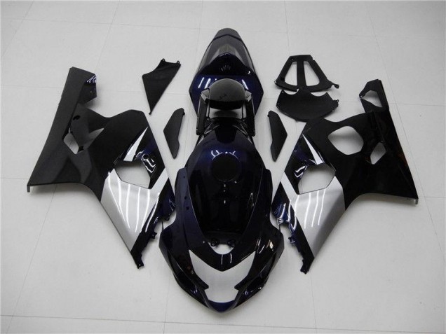 Best 2004-2005 Blue Silver Suzuki GSXR 600/750 Replacement Fairings Best 2004-2005 Blue Silver Suzuki GSXR 600/750 Replacement Fairings