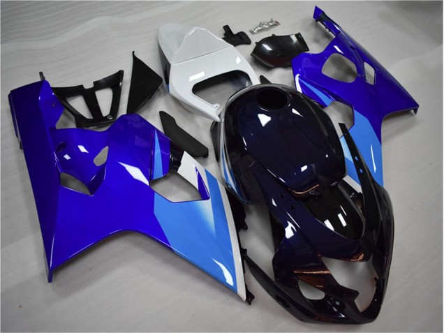 Best 2004-2005 Blue White Suzuki GSXR 600/750 Bike Fairing Kit Best 2004-2005 Blue White Suzuki GSXR 600/750 Bike Fairing Kit