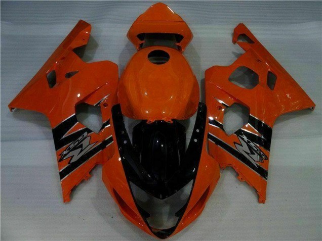 Best 2004-2005 Orange Black Suzuki GSXR 600/750 Motorcycle Fairings Kits Best 2004-2005 Orange Black Suzuki GSXR 600/750 Motorcycle Fairings Kits