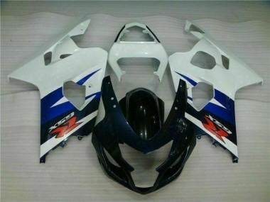 Best 2004-2005 White Black Suzuki GSXR 600/750 Motorcycle Fairing