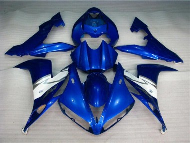 Best 2004-2006 Blue White Yamaha YZF R1 Bike Fairings