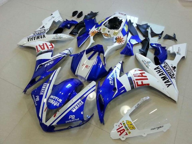 Best 2004-2006 Blue White Red Yamaha YZF R1 Motorcycle Fairings Kits