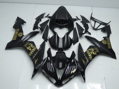 Best 2004-2006 Red Matte Black Gold Yamaha YZF R1 Motorcycle Fairing