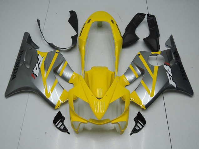 Best 2004-2007 Yellow Grey Honda CBR600 F4i Motorcycle Bodywork