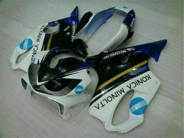 Best 2004-2007 White Black Honda CBR600 F4i Replacement Fairings