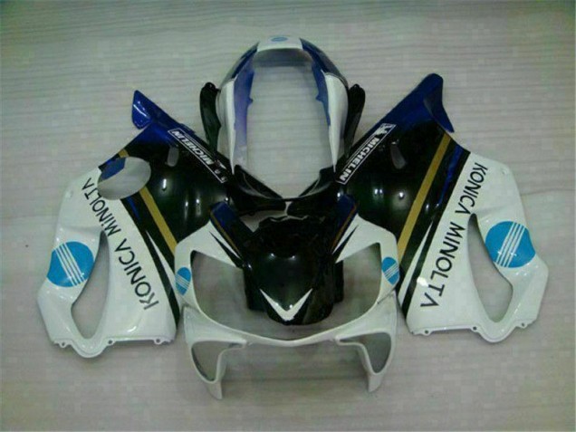 Best 2004-2007 White Black Honda CBR600 F4i Replacement Fairings