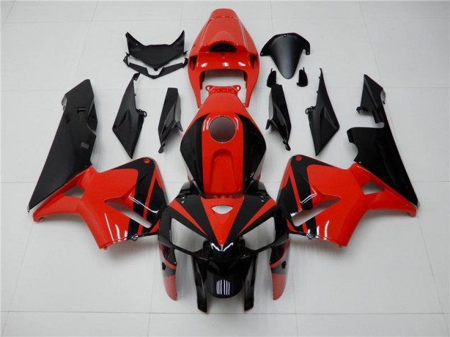 Best 2005-2006 Red Black Honda CBR600RR Motorbike Fairing & Bodywork Best 2005-2006 Red Black Honda CBR600RR Motorbike Fairing & Bodywork