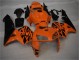 Best 2005-2006 Orange Black Honda CBR600RR Motorbike Fairing Best 2005-2006 Orange Black Honda CBR600RR Motorbike Fairing
