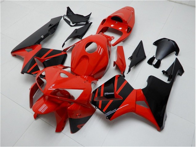 Best 2005-2006 Red Black Honda CBR600RR Motorcycle Fairings Kits Best 2005-2006 Red Black Honda CBR600RR Motorcycle Fairings Kits