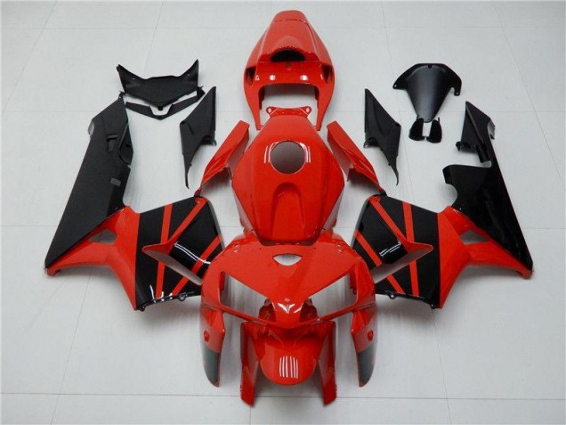 Best 2005-2006 Red Black Honda CBR600RR Motorcycle Fairings Kits Best 2005-2006 Red Black Honda CBR600RR Motorcycle Fairings Kits