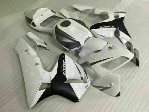 Best 2005-2006 White Honda CBR600RR Bike Fairing Best 2005-2006 White Honda CBR600RR Bike Fairing