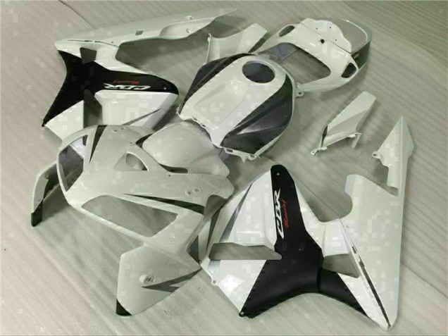 Best 2005-2006 White Honda CBR600RR Bike Fairing Best 2005-2006 White Honda CBR600RR Bike Fairing