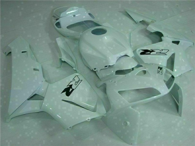 Best 2005-2006 White Honda CBR600RR Replacement Motorcycle Fairings Best 2005-2006 White Honda CBR600RR Replacement Motorcycle Fairings
