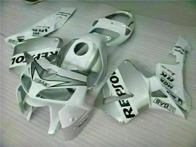 Best 2005-2006 White Repsol Honda CBR600RR Motorbike Fairing Kits Best 2005-2006 White Repsol Honda CBR600RR Motorbike Fairing Kits