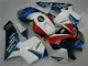 Best 2005-2006 White Blue Honda CBR600RR Moto Fairings Best 2005-2006 White Blue Honda CBR600RR Moto Fairings