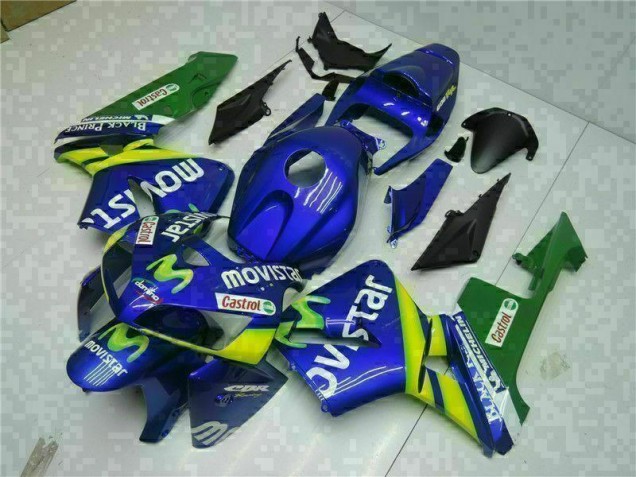 Best 2005-2006 Blue Honda CBR600RR Motorbike Fairings Best 2005-2006 Blue Honda CBR600RR Motorbike Fairings