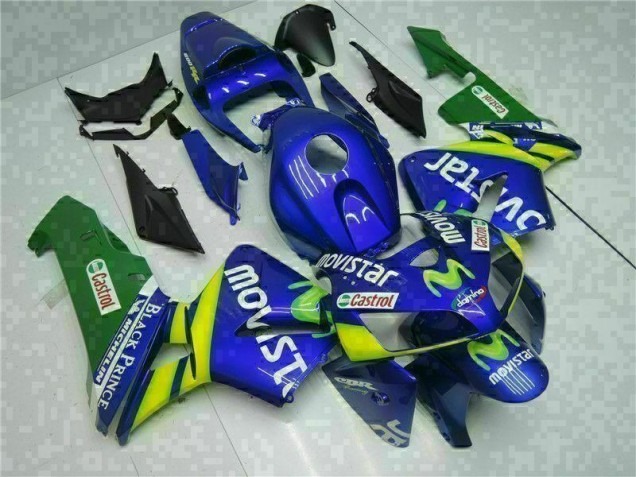 Best 2005-2006 Blue Honda CBR600RR Motorbike Fairings Best 2005-2006 Blue Honda CBR600RR Motorbike Fairings