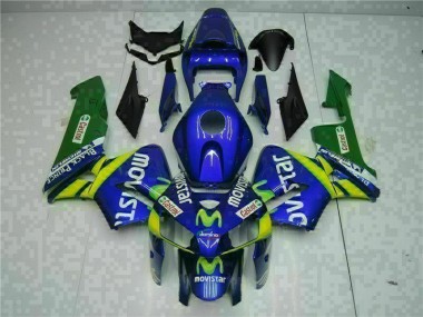 Best 2005-2006 Blue Honda CBR600RR Motorbike Fairings