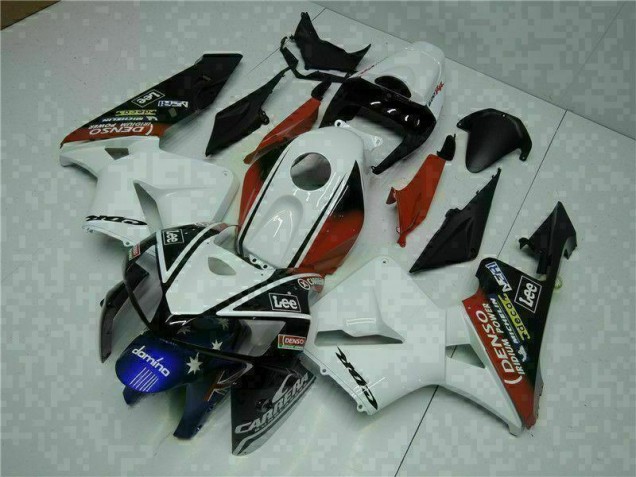 Best 2005-2006 White Red Black Lee Honda CBR600RR Motorbike Fairing Best 2005-2006 White Red Black Lee Honda CBR600RR Motorbike Fairing