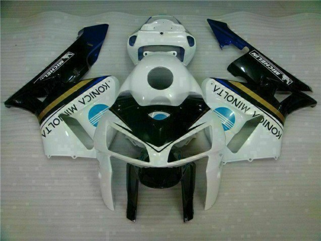 Best 2005-2006 White Black Honda CBR600RR Replacement Motorcycle Fairings Best 2005-2006 White Black Honda CBR600RR Replacement Motorcycle Fairings