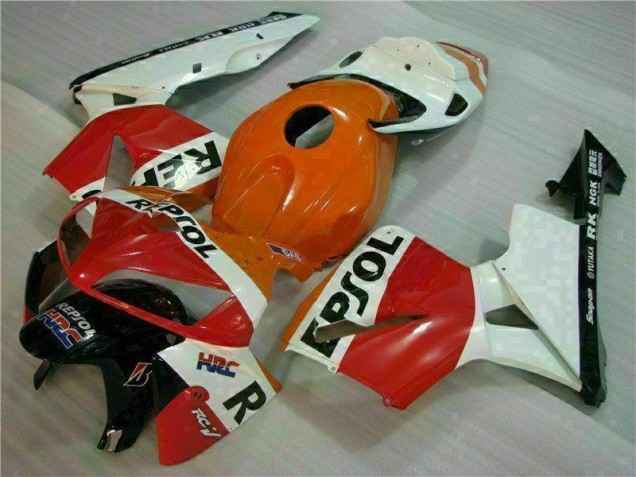 Best 2005-2006 Orange Black Repsol Honda CBR600RR Motorcycle Bodywork Best 2005-2006 Orange Black Repsol Honda CBR600RR Motorcycle Bodywork
