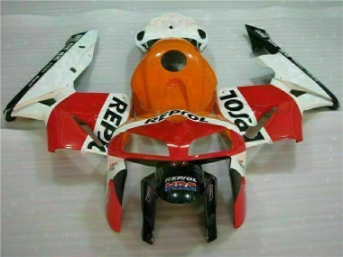 Best 2005-2006 Orange Black Repsol Honda CBR600RR Motorcycle Bodywork